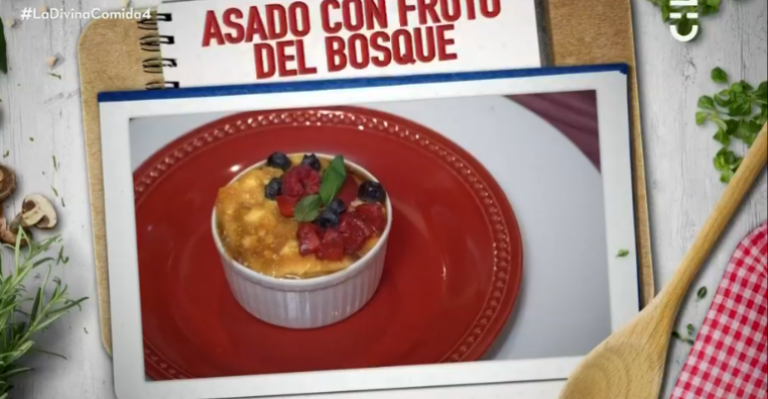 Asado con Frutos del Bosque de Daniella Campos