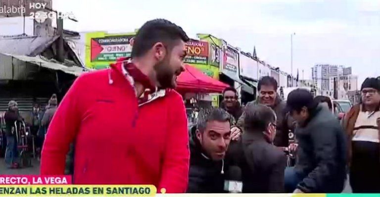 Noteros de La Mañana desordenaron La Vega Central