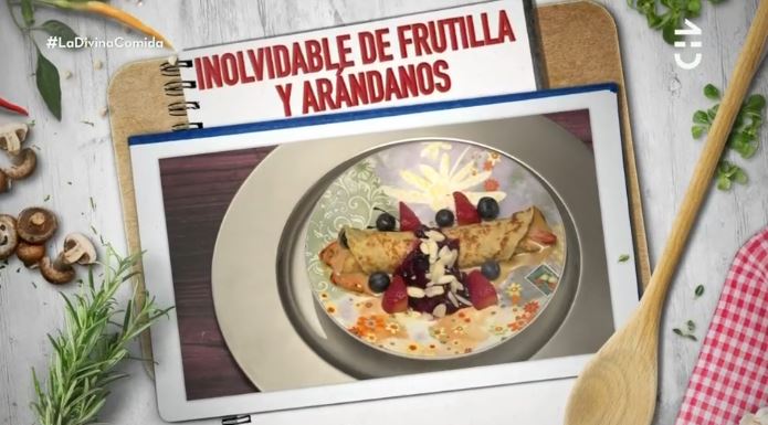 Inolvidable de frutilla y arándanos de Alejandro Chávez