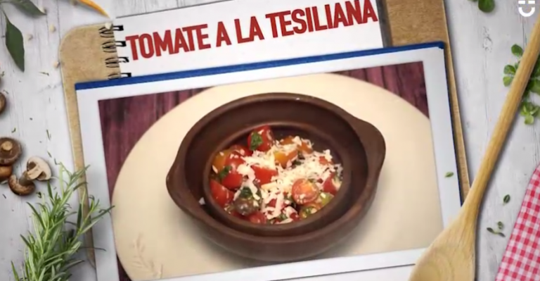 Tomate a la tesiliana de Bárbara Ruíz-Tagle