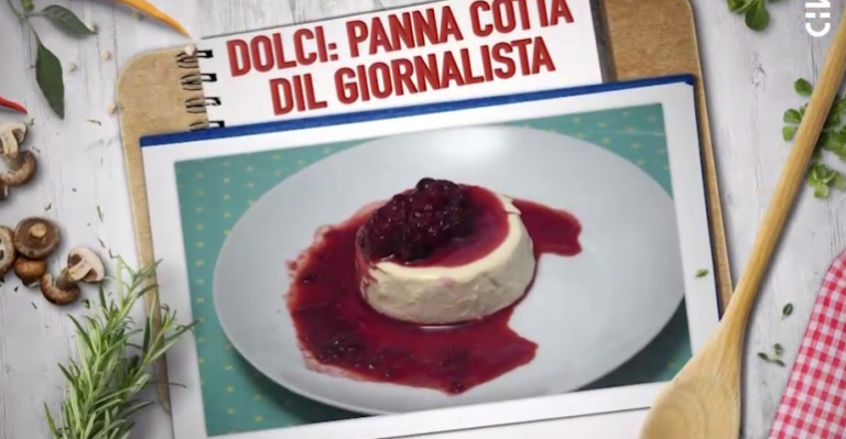 Panna cotta dil giornalista por José Miguel Furnaro