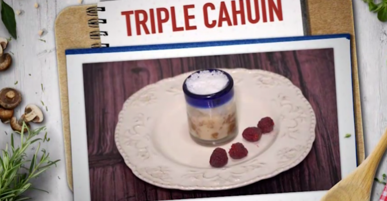 Triple Cahuín es el postre de Roberto Van Cauwelaert