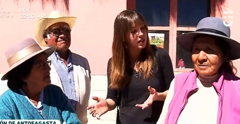 Carola Mestrovic conoció la tradiciones del pueblo de Toconce