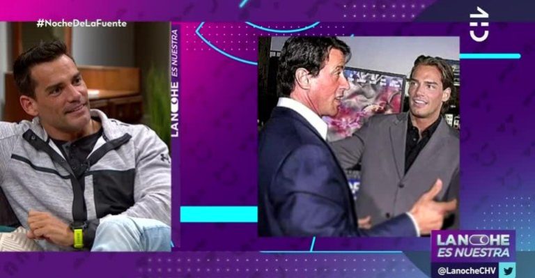 Cristián De La Fuente habló de su cercana relación con Sylvester Stallone