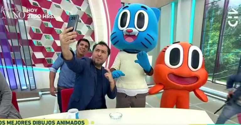 Gumball llega a Chilevisión y hoy estuvieron en La Mañana