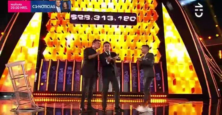 Campeón chileno y su entrenador ganaron más de 28 millones en The Wall