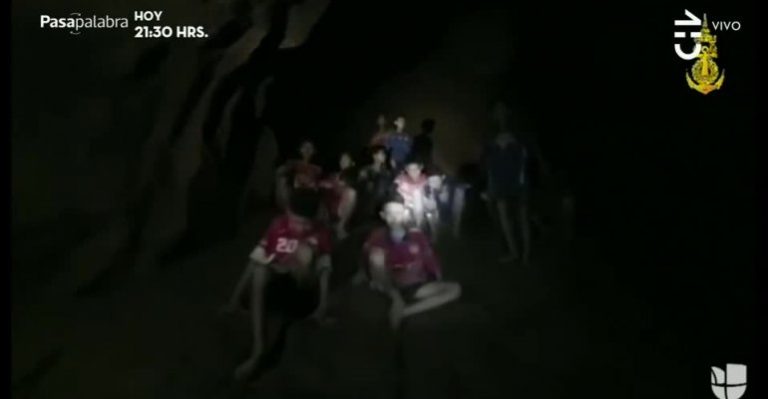 Hallaron a niños extraviados en cueva de Tailandia