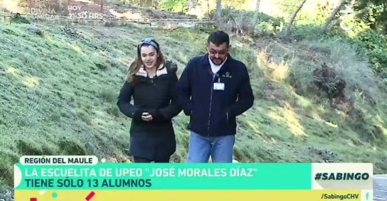 Carolina Mestrovic viajó hasta el pequeño poblado de Upeo