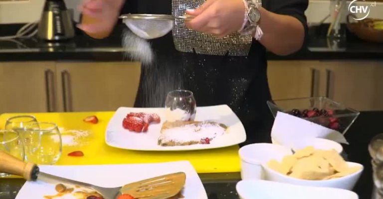 Pamela Díaz - panqueques con joyitas del bosque