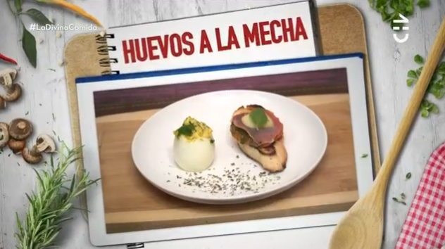 Huevos a la mecha por Leandro Pena