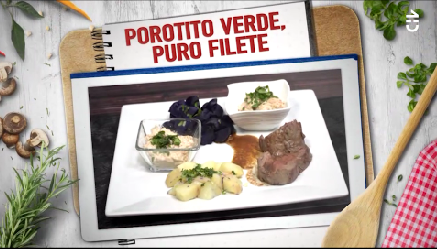 Porotito verde puro filete de María José Campos