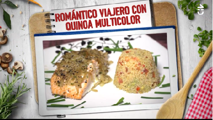 Romántico viajero con quínoa multicolor por Sergio Vargas