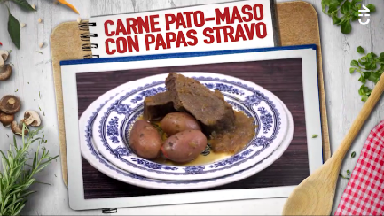 Carne Pato-Maso con papas Stravo de Patricio Strahovsky