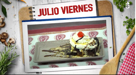 Postre de Julio Viernes de César Sepúlveda