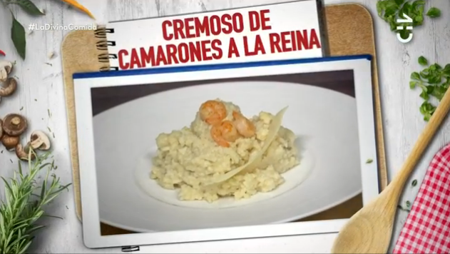 Cremoso de camarones a la reina por Camila Stuardo