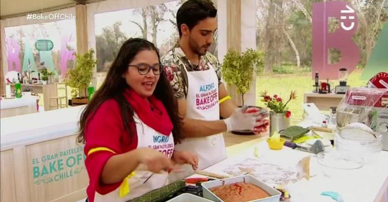 Ingrid sufrió doble caída de bizcocho en el desafío técnico