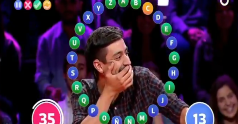 Ganador de Pasapalabra recordó su fallida metralleta en Rosco