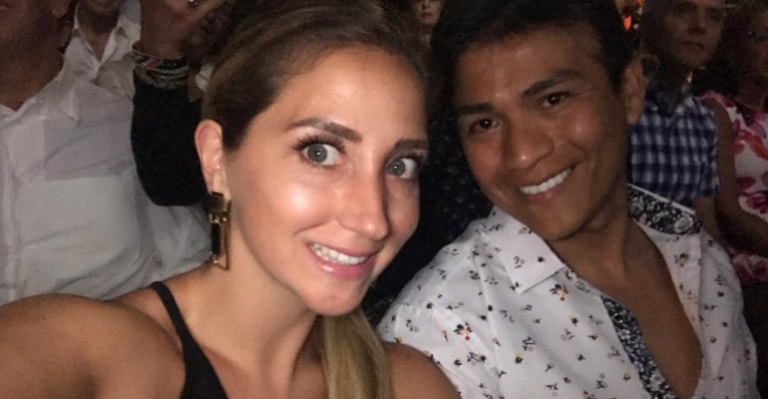 La esposa de Américo enfrentó a su suegro Melvin Corazón