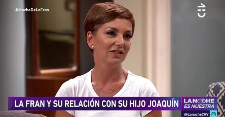 Fran García-Huidobro reveló detalles de la relación con su hijo
