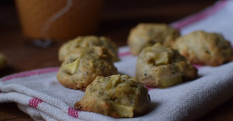 Galletas de té de canela y manzana