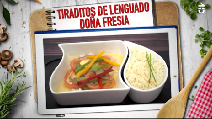 Tiraditos de Lenguado Doña Fresia de Paulina Nin