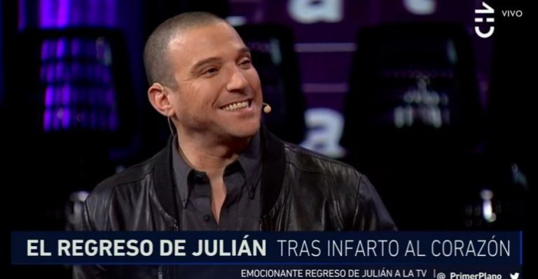 Julián Elfenbein se confesó tras infarto al corazón