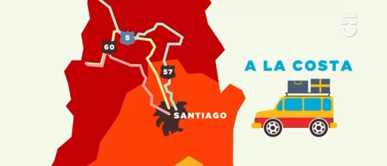 Evite los desagradables tacos este 18: Conozca cuáles son las rutas alternativas para dejar Santiago en Fiestas Patrias