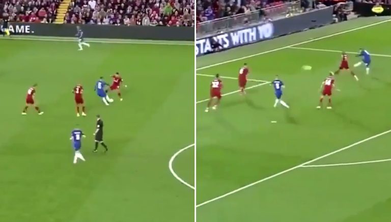 Hazard se los pasó a todos y anotó un gol insano que sólo se puede hacer en PlayStation