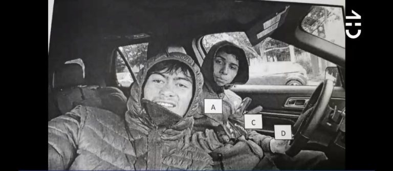 Delincuentes que cayeron al zócalo de un edificio se sacaron una selfie tras cometer tour delictual de portonazos