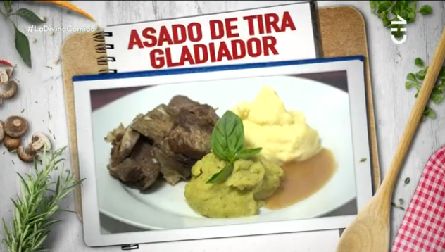 Asado de tira gladiador por Carla Ochoa