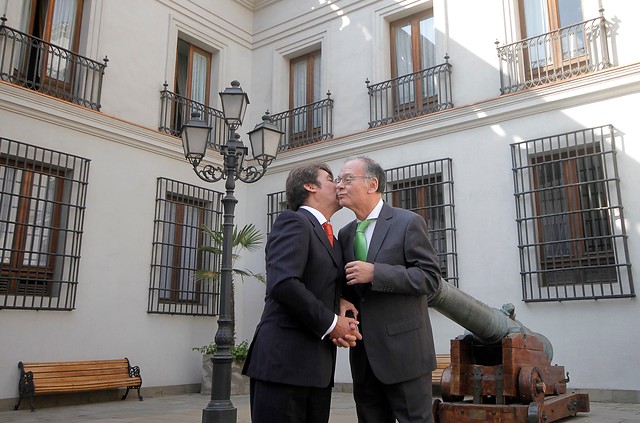 Pareja de Ítalo Passalacqua: 