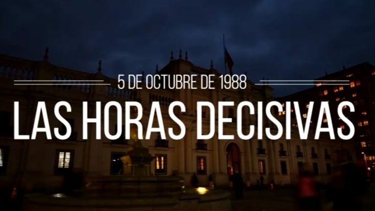 Las horas decisivas: A 30 años del plebiscito