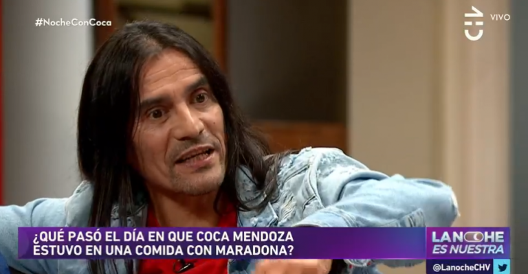 Gabriel Mendoza contó divertida anécdota con Diego Maradona en La Noche es Nuestra