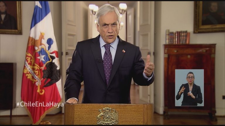 Cadena nacional: Presidente Piñera anunció voluntad de Chile para reiniciar diálogo con Bolivia