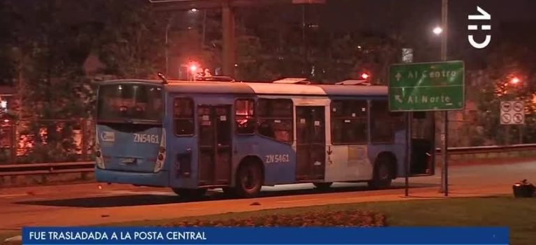 Estudiante universitaria murió tras ser atropellada por bus del Transantiago