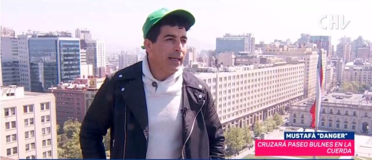 Cero vértigo: El mejor acróbata del mundo cruzará el paseo Bulnes a 50 metros de altura
