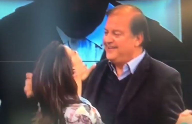 La incómoda reacción de Tonka Tomicic cuando Francisco Vidal quiso despedirse de beso