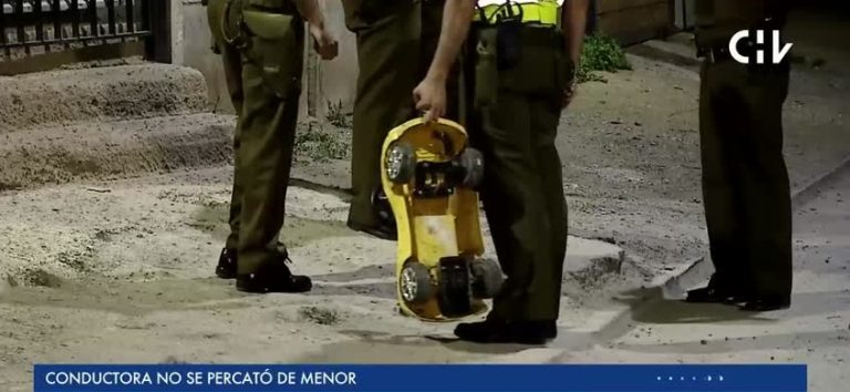 Niño murió en Colina luego de ser atropellado por conductora de un furgón escolar