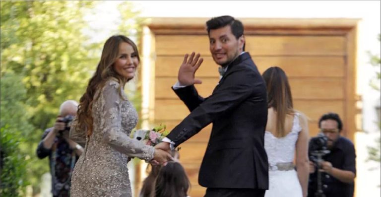 Paloma Aliaga finalmente se casó con su ex cuñado Cristóbal Valenzuela