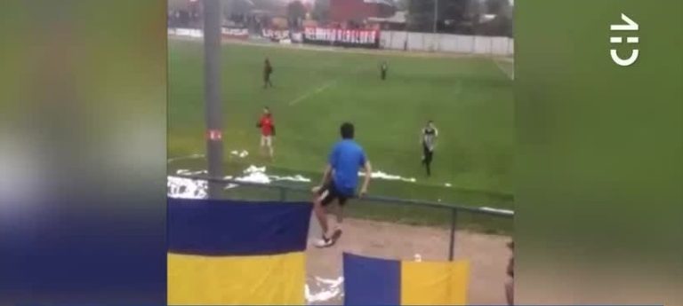 Se metieron a pelear a la cancha: Hincha de Rengo fue apuñalado en partido de la Tercera División