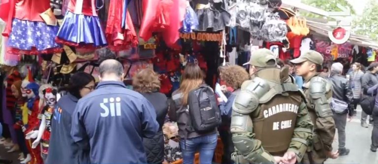Millonario decomiso: Masivo operativo contra comercio ambulante ilegal en barrio Meiggs