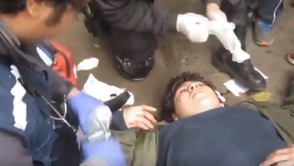 Violento accionar de Carabineros contra estudiante del INBA desata dura polémica en redes