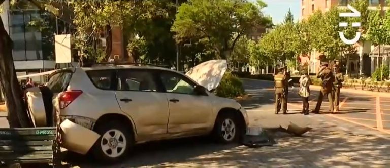 Conductor que sufrió un ataque cardiaco al volante protagonizó espectacular accidente de tránsito