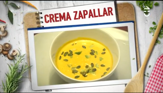 Crema Zapallar de Gaby Hernández