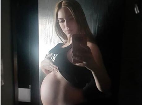 Melina Figueroa a días de ser madre: “Con mucho dolor y muy concentrada en el parto”