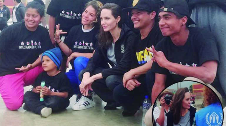 ¿Por qué Angelina Jolie está de gira por Perú?