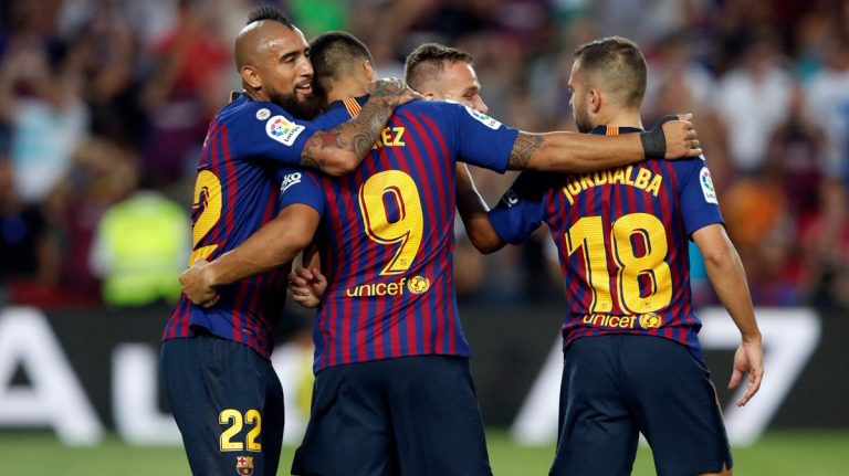 Arturo Vidal supo revertir las pifias de la hinchada en triunfo del Barcelona