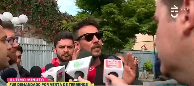 “Por tu culpa yo me voy”: La furia de Fabricio tras preguntas sobre formalización por presunta estafa