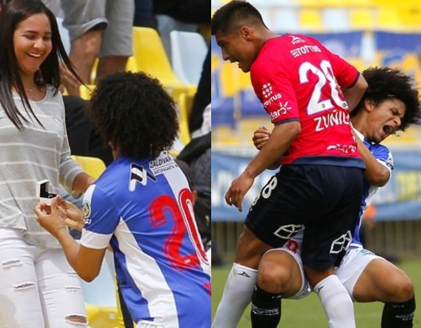 Anotó dos goles, pidió matrimonio y se lesionó: La tarde más intensa de Eduard Bello en el fútbol