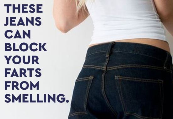 Jeans anti-accidentes: Lanzan al mercado ropa que bloquea el mal olor de lo gases corporales